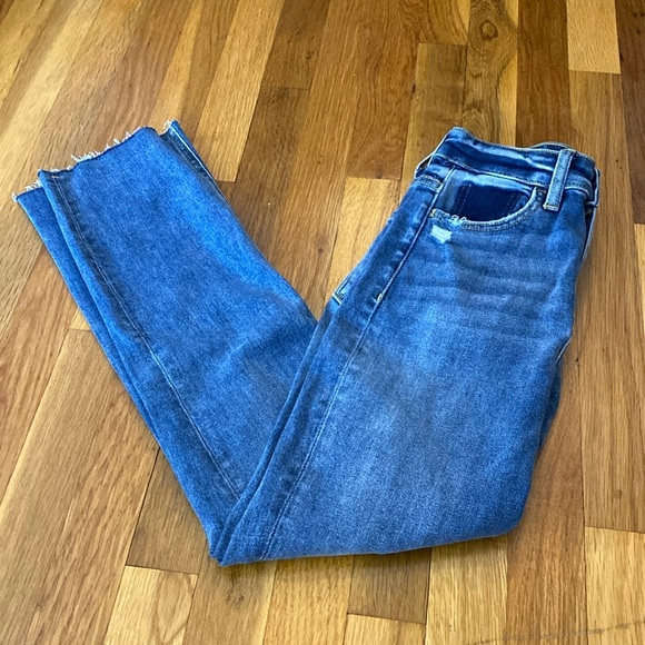 Flying Monkey Women’s Blue Distressed Jeans Size 24